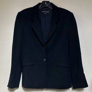 Anne Klein - Black Blazer - Size 8P